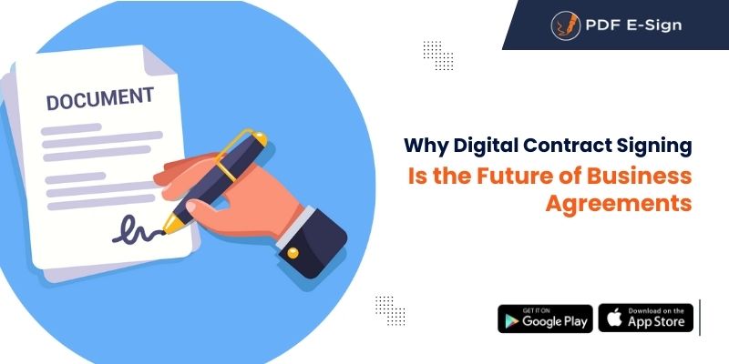 Digital contract signing